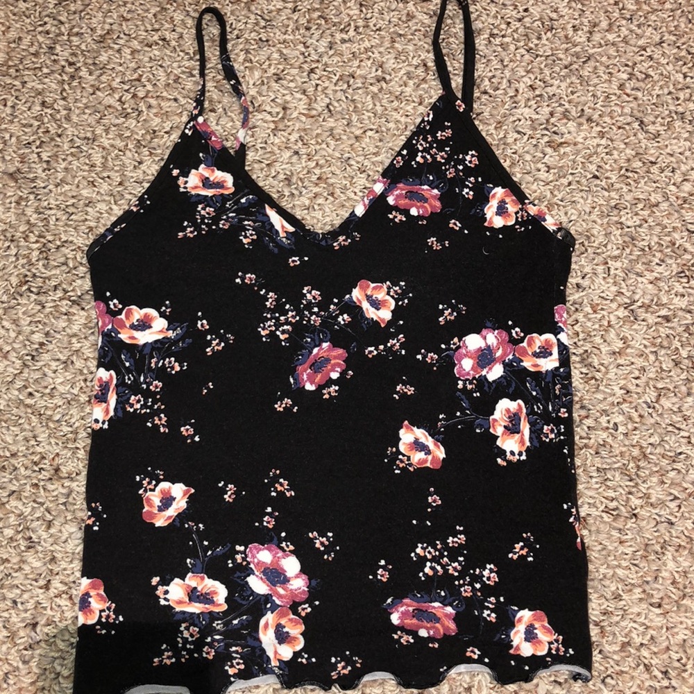 Floral tank top